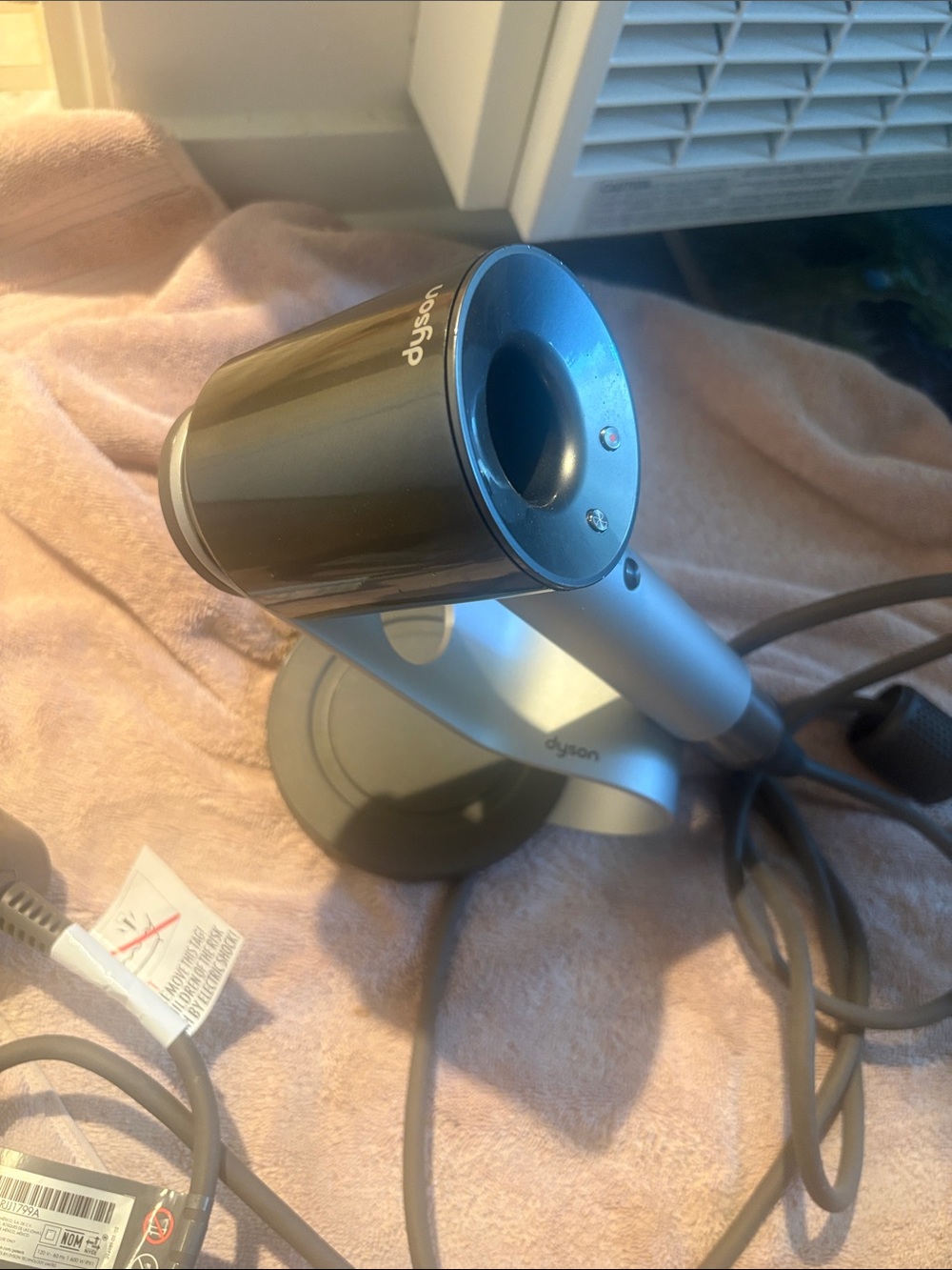 Dyson Hair Dryer in Gray and Black